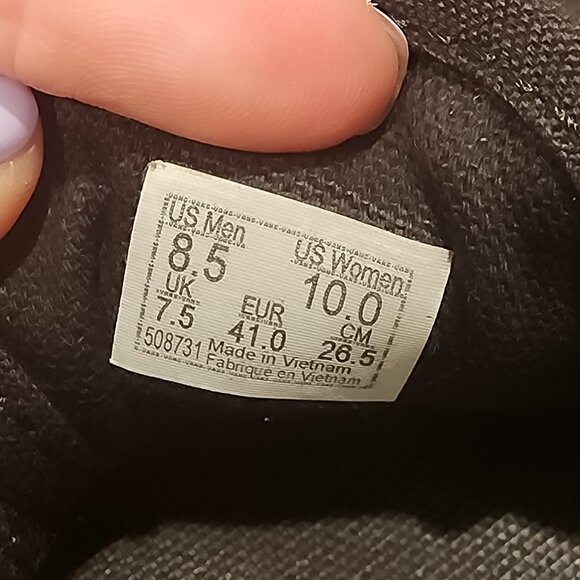 Classic Black Canvas Men's Shoes - Picture 9 of 9